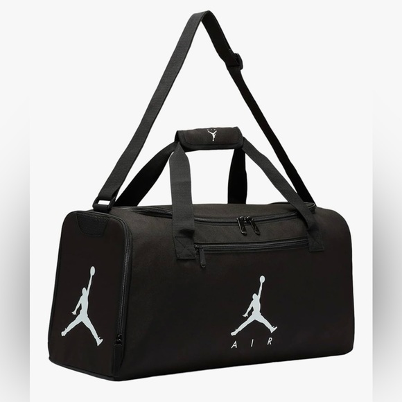 Jordan Other - Jordan Black Duffel Bag with White Logo